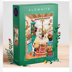 Elewhite puzzle Some Flowers